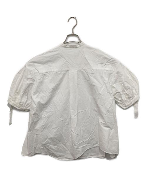 ENFOLD（エンフォルド）ENFOLD (エンフォルド) WAVE-HEM SHIRT/ウェーブヘムシャツ/300HS230-1570 ホワイト サイズ:38の古着・服飾アイテム