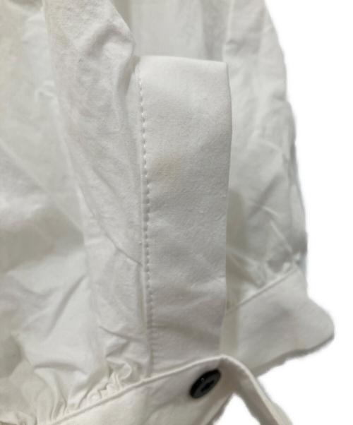 ENFOLD（エンフォルド）ENFOLD (エンフォルド) WAVE-HEM SHIRT/ウェーブヘムシャツ/300HS230-1570 ホワイト サイズ:38の古着・服飾アイテム