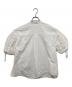 ENFOLD (エンフォルド) WAVE-HEM SHIRT/ウェーブヘムシャツ/300HS230-1570 ホワイト サイズ:38：10000円