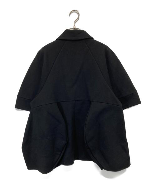 ENFOLD（エンフォルド）ENFOLD (エンフォルド) シルエットダンボール 立体ブルゾン 300IS580-0291 ブラック サイズ:36の古着・服飾アイテム