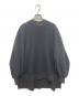 ENFOLD（エンフォルド）の古着「SOLID SLEEVE PULLOVER　ソリッドスリーブプルオーバー　300HS230-0160」｜グレー