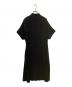 ENFOLD (エンフォルド) ASYMMETRY PLEATS DRESS/アシンメトリープリーツドレス/300HS233-2680 ブラック サイズ:36：20000円