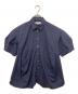 ENFOLD（エンフォルド）の古着「HALF SLEEVES SHIRT/ハーフスリーブシャツ/300IS530-1531」｜ネイビー