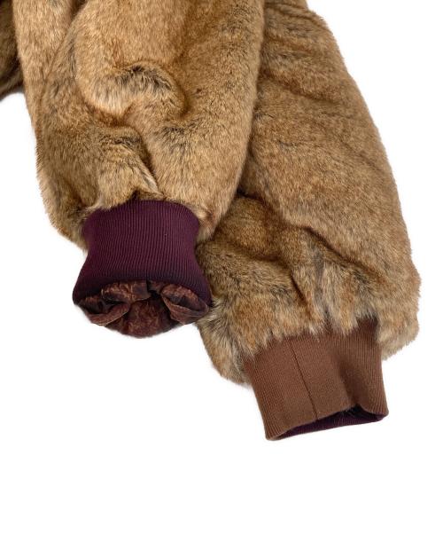 Ballsy.Brothers（ボールジーブラザーズ）Ballsy.Brothers (ボールジーブラザーズ) リバーシブルファーフライトジャケット　REVERSIBLE FAR FLIGHT JACKET BS1038 ブラウン サイズ:Lの古着・服飾アイテム