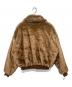中古・古着 Ballsy.Brothers (ボールジーブラザーズ) リバーシブルファーフライトジャケット　REVERSIBLE FAR FLIGHT JACKET BS1038 ブラウン サイズ:L：30000円