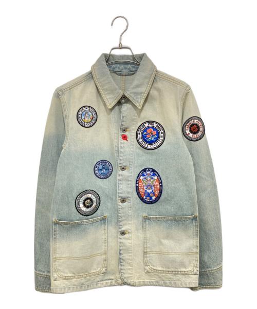 KENZO（ケンゾー）KENZO (ケンゾー) トラベルデニムジャケット　FD65DV1076A8 インディゴ サイズ:Sの古着・服飾アイテム