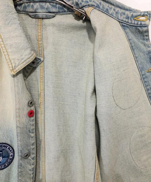 KENZO（ケンゾー）KENZO (ケンゾー) トラベルデニムジャケット　FD65DV1076A8 インディゴ サイズ:Sの古着・服飾アイテム