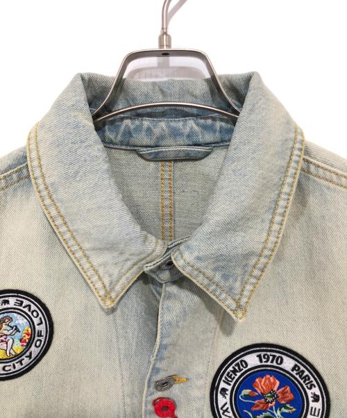 KENZO（ケンゾー）KENZO (ケンゾー) トラベルデニムジャケット　FD65DV1076A8 インディゴ サイズ:Sの古着・服飾アイテム
