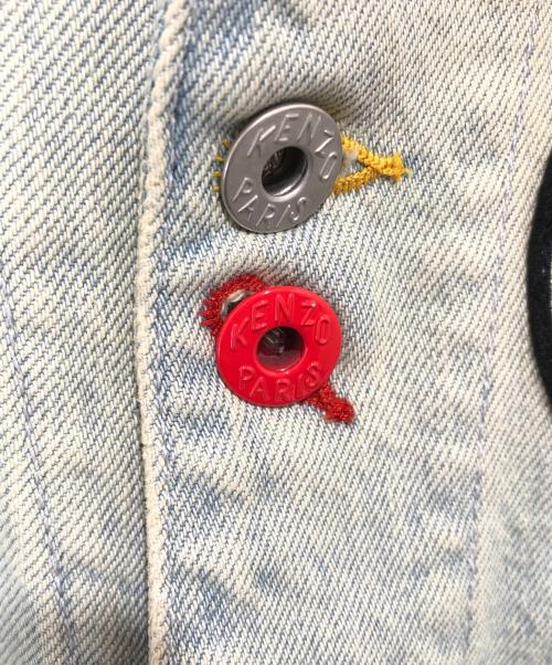 KENZO（ケンゾー）KENZO (ケンゾー) トラベルデニムジャケット　FD65DV1076A8 インディゴ サイズ:Sの古着・服飾アイテム