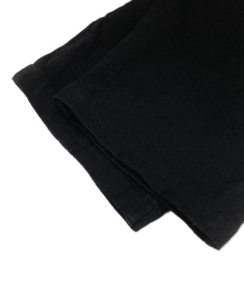 COMME des GARCONS HOMME PLUS（コムデギャルソンオムプリュス）COMME des GARCONS HOMME PLUS (コムデギャルソンオムプリュス) ポリ縮絨 ハーフパンツ AD2008 ブラック サイズ:Sの古着・服飾アイテム