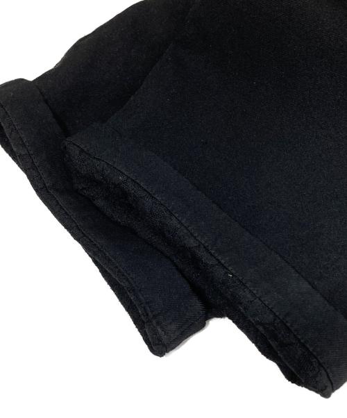 COMME des GARCONS HOMME PLUS（コムデギャルソンオムプリュス）COMME des GARCONS HOMME PLUS (コムデギャルソンオムプリュス) ポリ縮絨 ハーフパンツ AD2008 ブラック サイズ:Sの古着・服飾アイテム