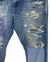 中古・古着 Hysteric Glamour (ヒステリックグラマー) スタッズダメージデニムパンツ　02191AP09 インディゴ サイズ:31：15000円