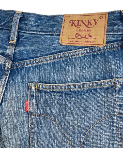 Hysteric Glamour（ヒステリックグラマー）Hysteric Glamour (ヒステリックグラマー) デニムパンツ　02243AP55 インディゴ サイズ:31inchの古着・服飾アイテム