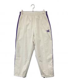 Needles×DC SHOE（ニードルズ×ディーシーシュー）の古着「Track Pant - Poly Ripstop　トラックパンツポリーリップストップ MR606」｜ホワイト