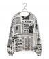 ALEXANDER WANG（アレキサンダー・ワン）の古着「Page Six Newspaper Sweatshirt ページシックスニュースペーパースウェットシャツ」｜ホワイト