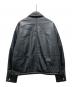 ZARA (ザラ) 中綿 フェイクレザージャケット ブラック サイズ:M：5000円