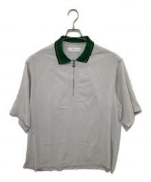 TOGA VIRILIS（トーガ ビリリース）の古着「Satin zip pullover top/サテンジッププルオーバートップス/TV01-FJ319」｜グレー