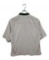 TOGA VIRILIS (トーガ ビリリース) Satin zip pullover top/サテンジッププルオーバートップス/TV01-FJ319 グレー サイズ:46：9000円