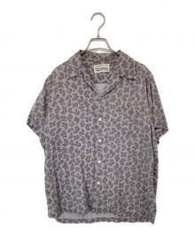 WACKO MARIA（ワコマリア）の古着「Paisley Open collar Short Sleeve Shirt　ペイズリーオープンカラーショートスリーブシャツ」｜グレー