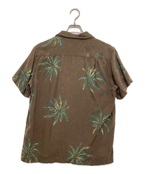 WACKO MARIA（ワコマリア）WACKO MARIA (ワコマリア) オープンカラーシャツ ブラウン サイズ:Lの古着・服飾アイテム