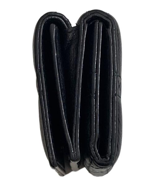 Christian Dior（クリスチャン ディオール）Christian Dior (クリスチャン ディオール) コンパクトウォレット ブラックの古着・服飾アイテム