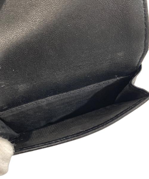 Christian Dior（クリスチャン ディオール）Christian Dior (クリスチャン ディオール) コンパクトウォレット ブラックの古着・服飾アイテム