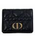 Christian Dior（クリスチャン ディオール）の古着「コンパクトウォレット」｜ブラック