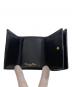 中古・古着 Christian Dior (クリスチャン ディオール) コンパクトウォレット ブラック：25000円