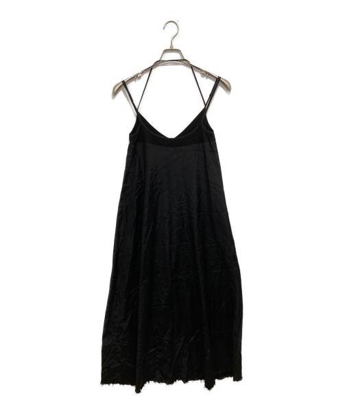 L.G.B（ルグランブルー）L.G.B (ルグランブルー) キャミソールワンピース　SLIP RIB DRESS/LG RM5016 ブラック サイズ:０の古着・服飾アイテム