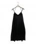 L.G.B (ルグランブルー) キャミソールワンピース　SLIP RIB DRESS/LG RM5016 ブラック サイズ:０：11000円