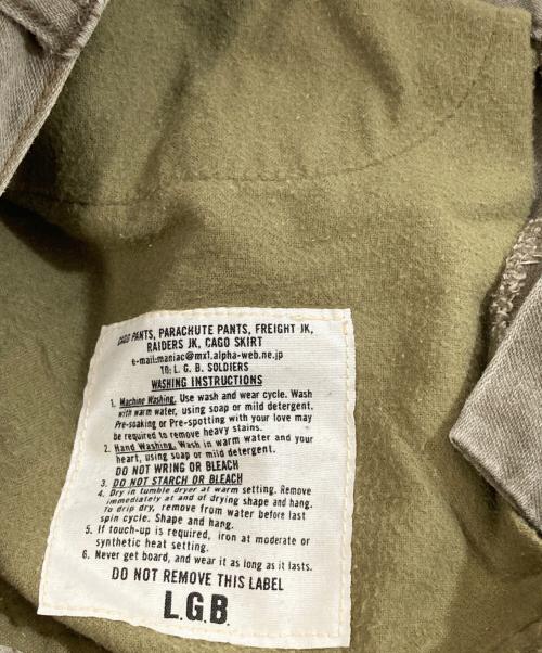 L.G.B（ルグランブルー）L.G.B (ルグランブルー) サイドジップフレアデニムパンツ　SIDE ZIP FLARE DENIM PANTS　WOLF/BF/Z 9411M ブラウン サイズ:78.5cm (W31)の古着・服飾アイテム