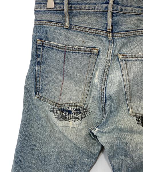 L.G.B（ルグランブルー）L.G.B (ルグランブルー) DAMEGED FLARE DENIM PANTSダメージフレアデニムパンツ インディゴ サイズ:76cm (W30)の古着・服飾アイテム