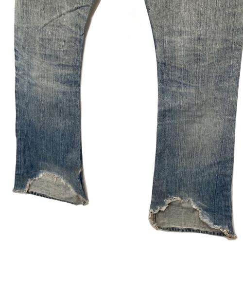 L.G.B（ルグランブルー）L.G.B (ルグランブルー) DAMEGED FLARE DENIM PANTSダメージフレアデニムパンツ インディゴ サイズ:76cm (W30)の古着・服飾アイテム