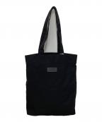MM6 Maison Margielaエムエムシックスメゾンマルジェラ）の古着「25AW REVERSIX CANVAS SHOPPING BAG（リバーシックスキャンバスショッピングバッグ）キャンバストートバッグ　SB6WC0020」｜ブラック
