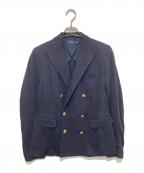 POLO RALPH LAURENポロ・ラルフローレン）の古着「金釦ダブルブレザー 0200011912」｜ネイビー