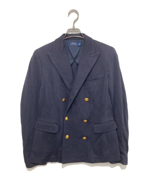 POLO RALPH LAUREN（ポロ・ラルフローレン）POLO RALPH LAUREN (ポロ・ラルフローレン) 金釦ダブルブレザー 0200011912 ネイビー サイズ:6の古着・服飾アイテム