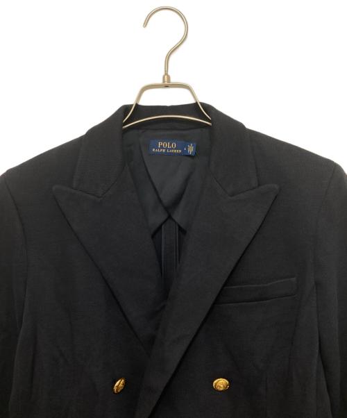 POLO RALPH LAUREN（ポロ・ラルフローレン）POLO RALPH LAUREN (ポロ・ラルフローレン) 金釦ダブルブレザー 0200011912 ネイビー サイズ:6の古着・服飾アイテム