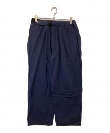 Graphpaper（グラフペーパー）の古着「STEVENSONS WIDE COOK PANTS　スティーブンソンワイドクックパンツ　GM191-40015」｜ネイビー