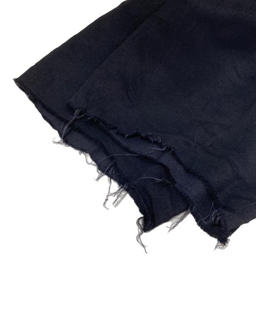 ISSEY MIYAKE（イッセイミヤケ）ISSEY MIYAKE (イッセイミヤケ) リネンレーヨン 2タックパンツ　ME51-FF095 ネイビー サイズ:Lの古着・服飾アイテム