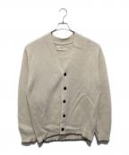 TODAYFULトゥデイフル）の古着「Wool Ribknit Cardigan ウール リブニット カーディガン 12520519」｜アイボリー