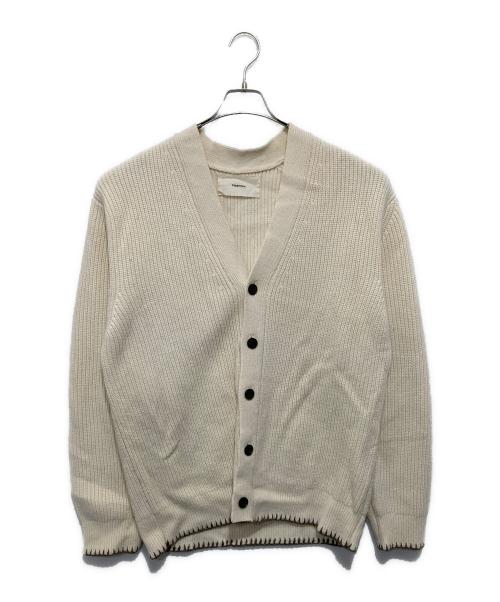 TODAYFUL（トゥデイフル）TODAYFUL (トゥデイフル) Wool Ribknit Cardigan ウール リブニット カーディガン 12520519 アイボリー サイズ:FREEの古着・服飾アイテム