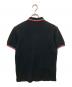 PRADA (プラダ) ラバーロゴポロシャツ SJJ887　半袖ポロシャツ ブラック サイズ:M：18000円