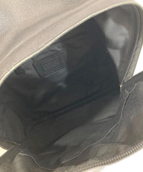 COACH（コーチ）COACH (コーチ) Leather Campus Rucksack　レザーキャンパスラックサック　F54786 ブラックの古着・服飾アイテム