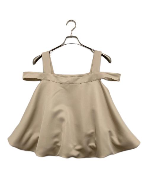 ESMOK（エスモック）ESMOK (エスモック) balloon tops アイボリー サイズ:FREEの古着・服飾アイテム