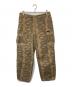 Hysteric Glamour（ヒステリックグラマー）の古着「SNAKE LOOP(スネークループ)柄 6ポケット カーゴパンツ 02223AP08」｜ベージュ
