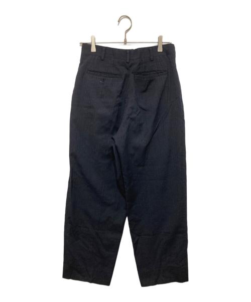 COMME des GARCONS HOMME DEUX（コムデギャルソン オム ドゥ）COMME des GARCONS HOMME DEUX (コムデギャルソン オム ドゥ) 2タックスラックス DP-95003S ネイビー サイズ:Sの古着・服飾アイテム