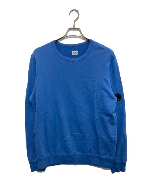 C.P COMPANY（シーピーカンパニー）C.P COMPANY (シーピーカンパニー) クルーネックスウェット 08CMSS053A ブルー サイズ:Lの古着・服飾アイテム