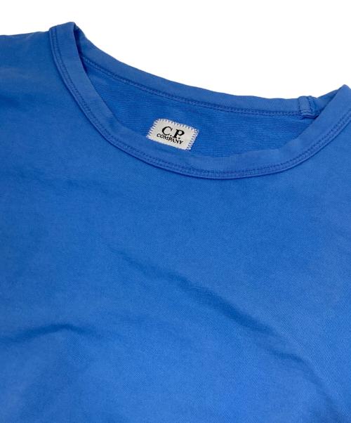 C.P COMPANY（シーピーカンパニー）C.P COMPANY (シーピーカンパニー) クルーネックスウェット 08CMSS053A ブルー サイズ:Lの古着・服飾アイテム