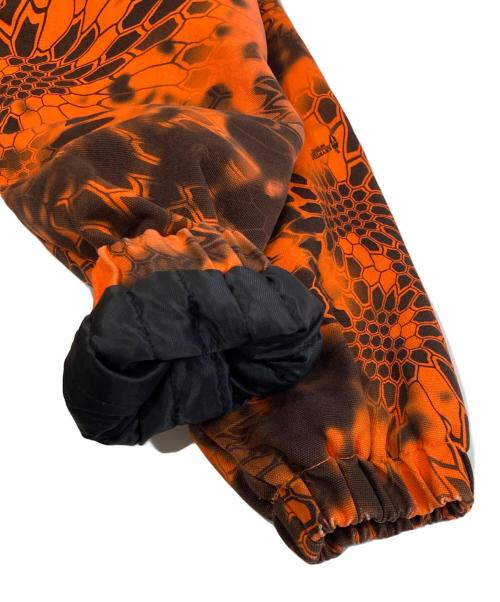 stussy（ステューシー）stussy (ステューシー) Work Jacket Kryptek Camo(クリプテック カモフラ ワークジャケット) 115760 オレンジ サイズ:Mの古着・服飾アイテム