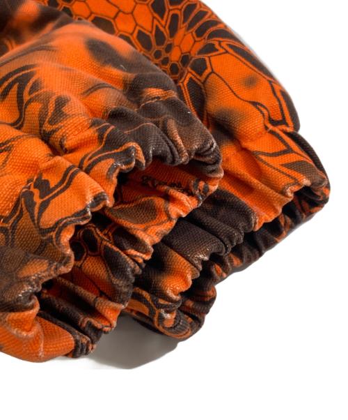 stussy（ステューシー）stussy (ステューシー) Work Jacket Kryptek Camo(クリプテック カモフラ ワークジャケット) 115760 オレンジ サイズ:Mの古着・服飾アイテム